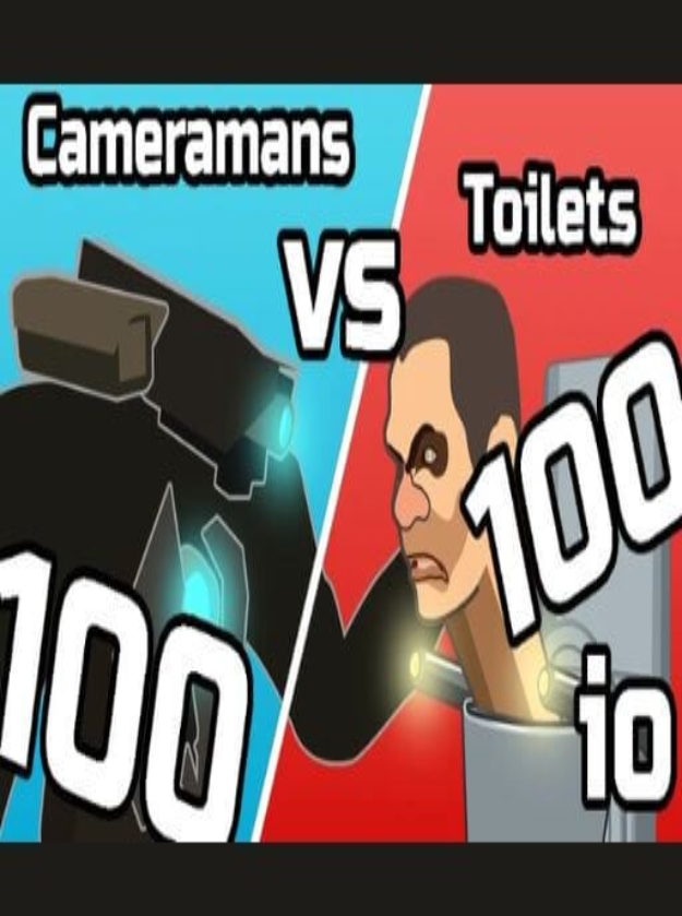 Play 100 Cameramans vs 100 Toilets io Unblocked Game online