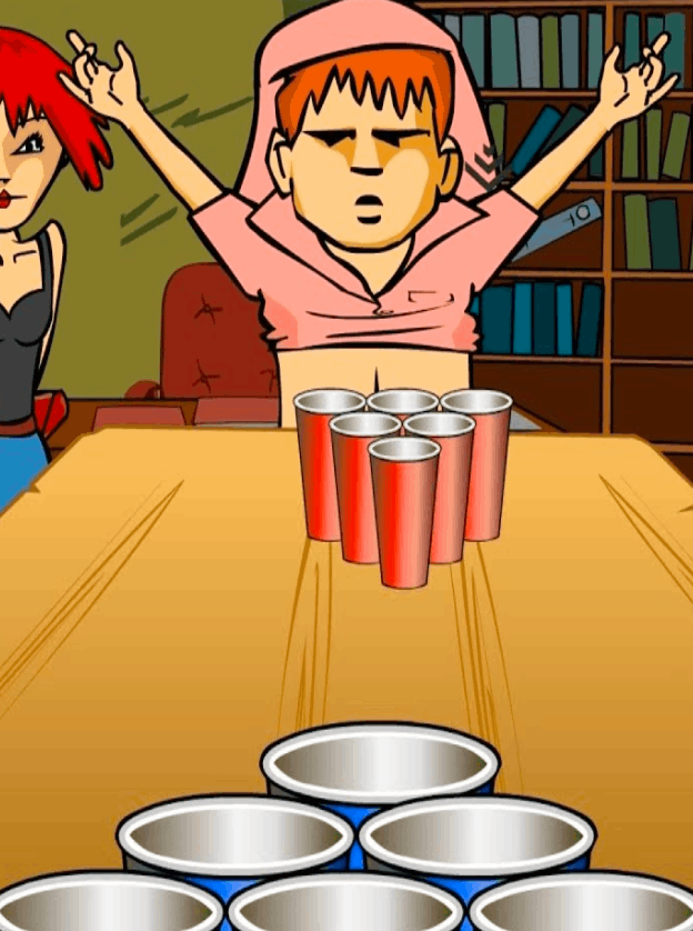 Play Frat Boy Beer Pong online